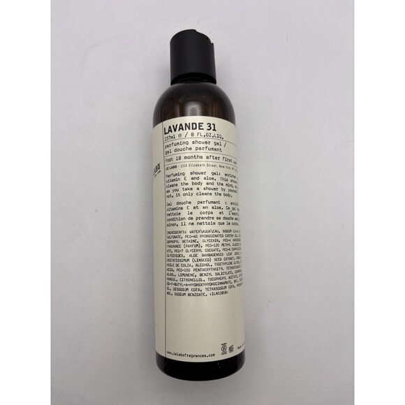 Le Labo Shower Gel LAVANDE 31 - Size 237mL / 8 Oz. - New Sealed $63 - Picture 1 of 4